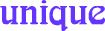 unique.gif (1391 bytes)